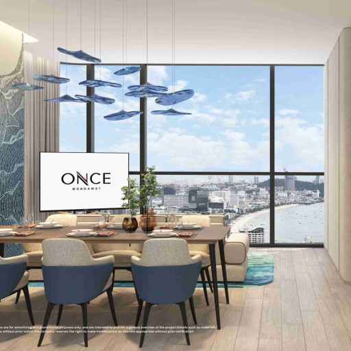 Once Wongamat, Двуспальные квартиры - от 74 м² до 90 м²