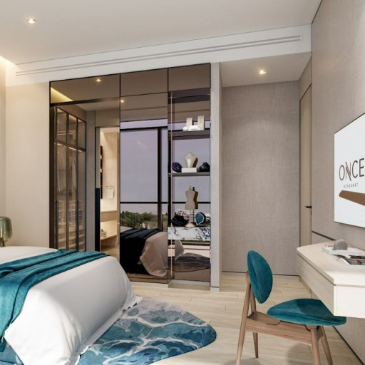Once Wongamat, Двуспальная квартира - 74 м²