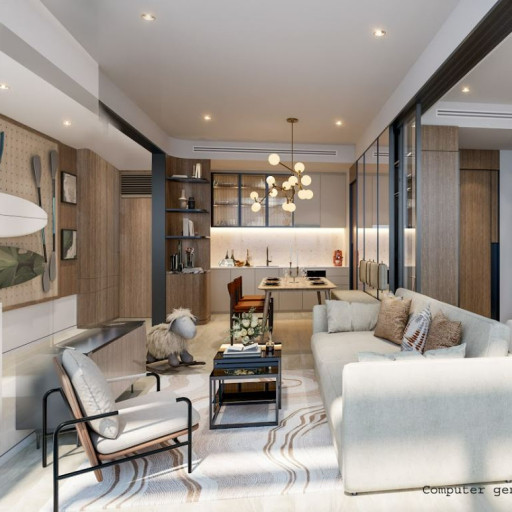 Once Wongamat, Односпальная квартира - 35 м²