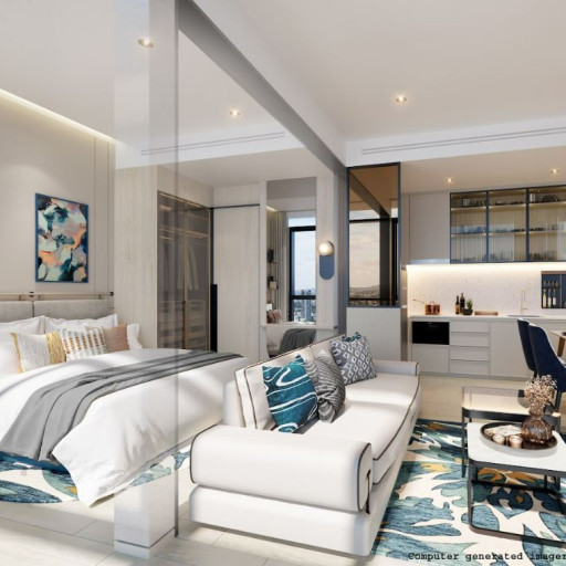Once Wongamat, Односпальная квартира - 35 м²